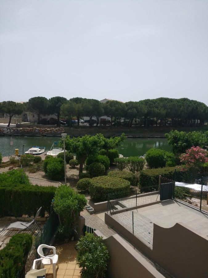 Charmant Appartement Avec Vue Marina Saint-Cyprien  Esterno foto
